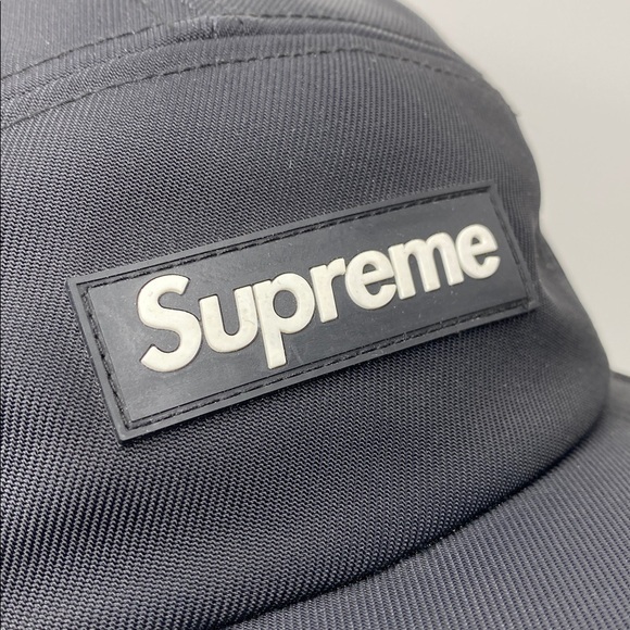 Supreme Other - SUPREME Vintage Rubber Logo Camp Cap